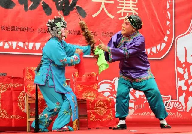 古镇荫城再现潞商之歌，干板秧歌唱出铁府风韵